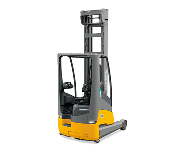 Integrated Lithium-Ion Moving Mast Reach Truck